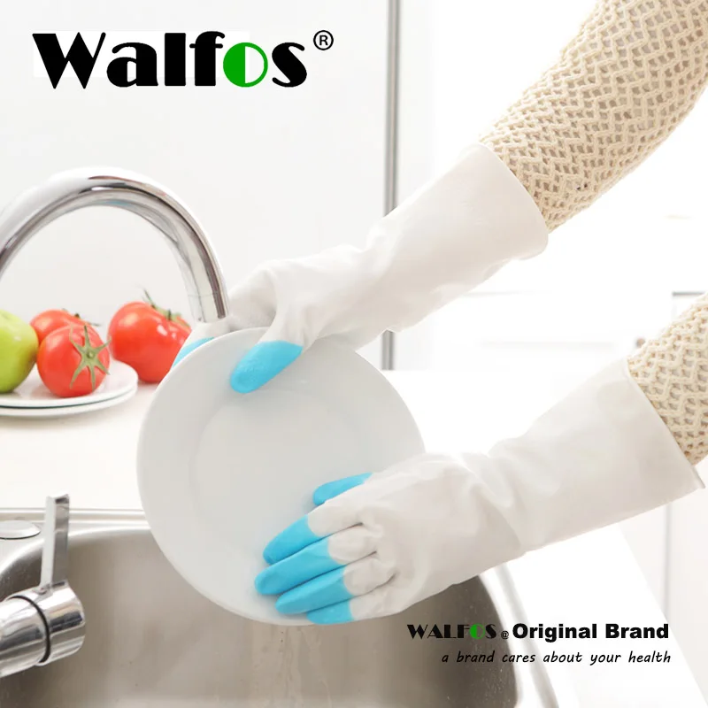 WALFOS Waterproof Household Glove Warm Dishwashing Glove Water Dust Stop Cleaning Rubber Glove
WALFOS Waterproof Household Glove Warm Dishwashing Glove Water Dust Stop Cleaning Rubber Glove