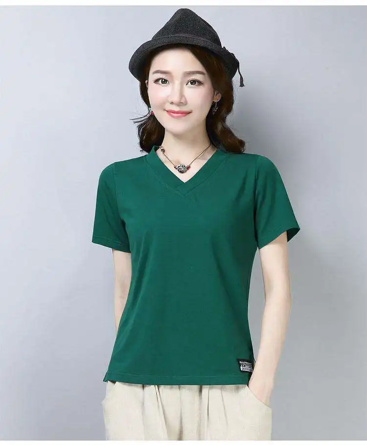 Women Cotton Fashion Cotton Ladies Tee Shirt coral red Short Sleeve Tops Tee Shirt
Women Cotton Fashion Cotton Ladies Tee Shirt coral red Short Sleeve Tops Tee Shirt