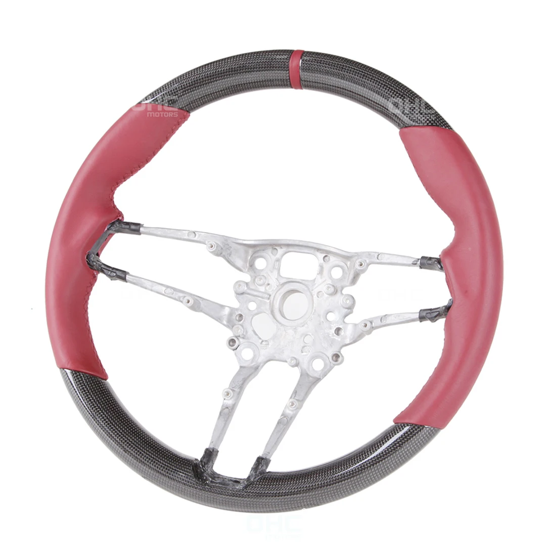 100% Настоящее углеродное волокно Рулевое колесо для Porsche WE 
100% Настоящее углеродное волокно Рулевое колесо для Porsche WE