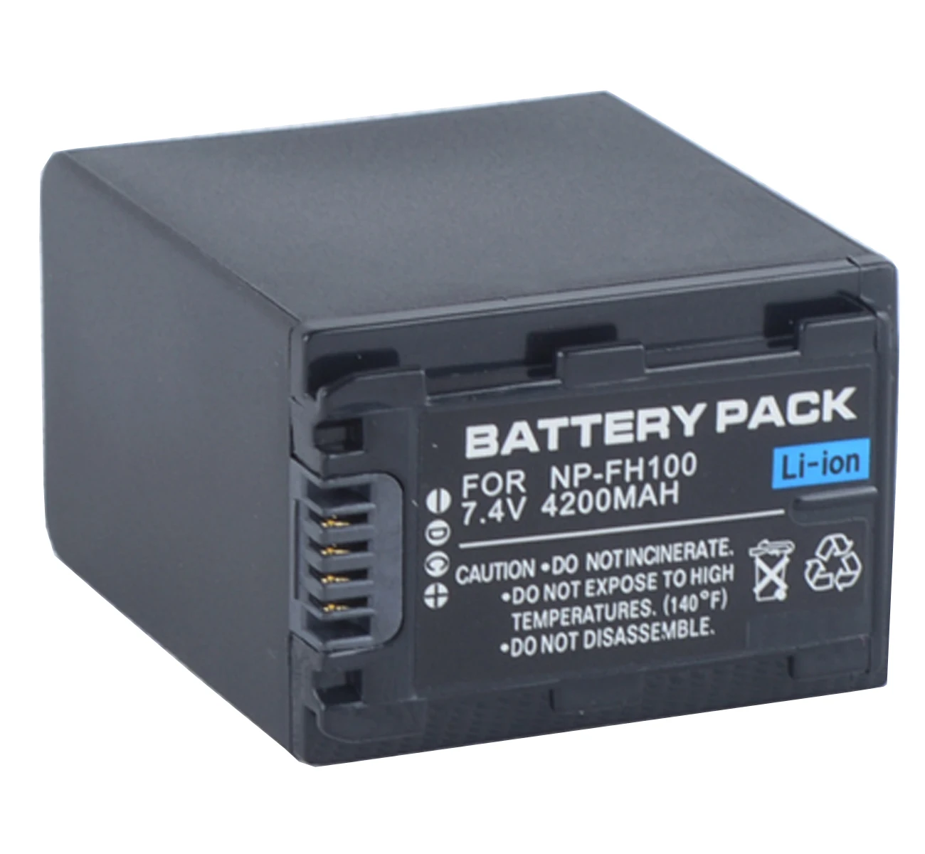 Battery Pack for Sony HDR-HC5, HDR-HC5E, HDR-HC7, HDR-HC7E, HDR-HC9, HC9E MiniDV Handycam Camcorder
Battery Pack for Sony HDR-HC5, HDR-HC5E, HDR-HC7, HDR-HC7E, HDR-HC9, HC9E MiniDV Handycam Camcorder