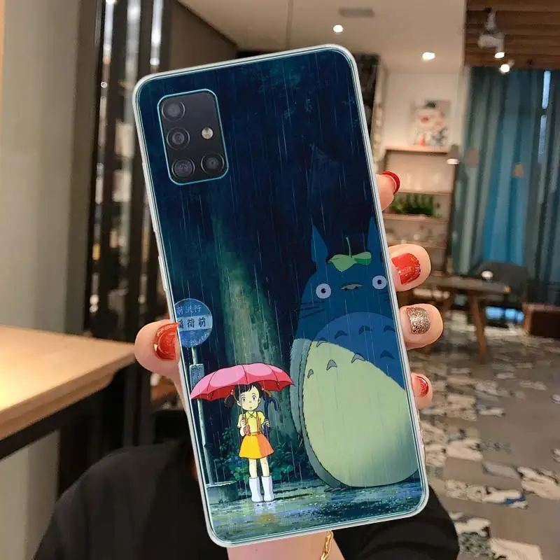 Cute Studio Ghibli Totoro Case for Samsung Galaxy A51 A71 M51 A91 A01 A11 A31 A41 M11 M21 M31 Silicone Phone Cover
Cute Studio Ghibli Totoro Case for Samsung Galaxy A51 A71 M51 A91 A01 A11 A31 A41 M11 M21 M31 Silicone Phone Cover