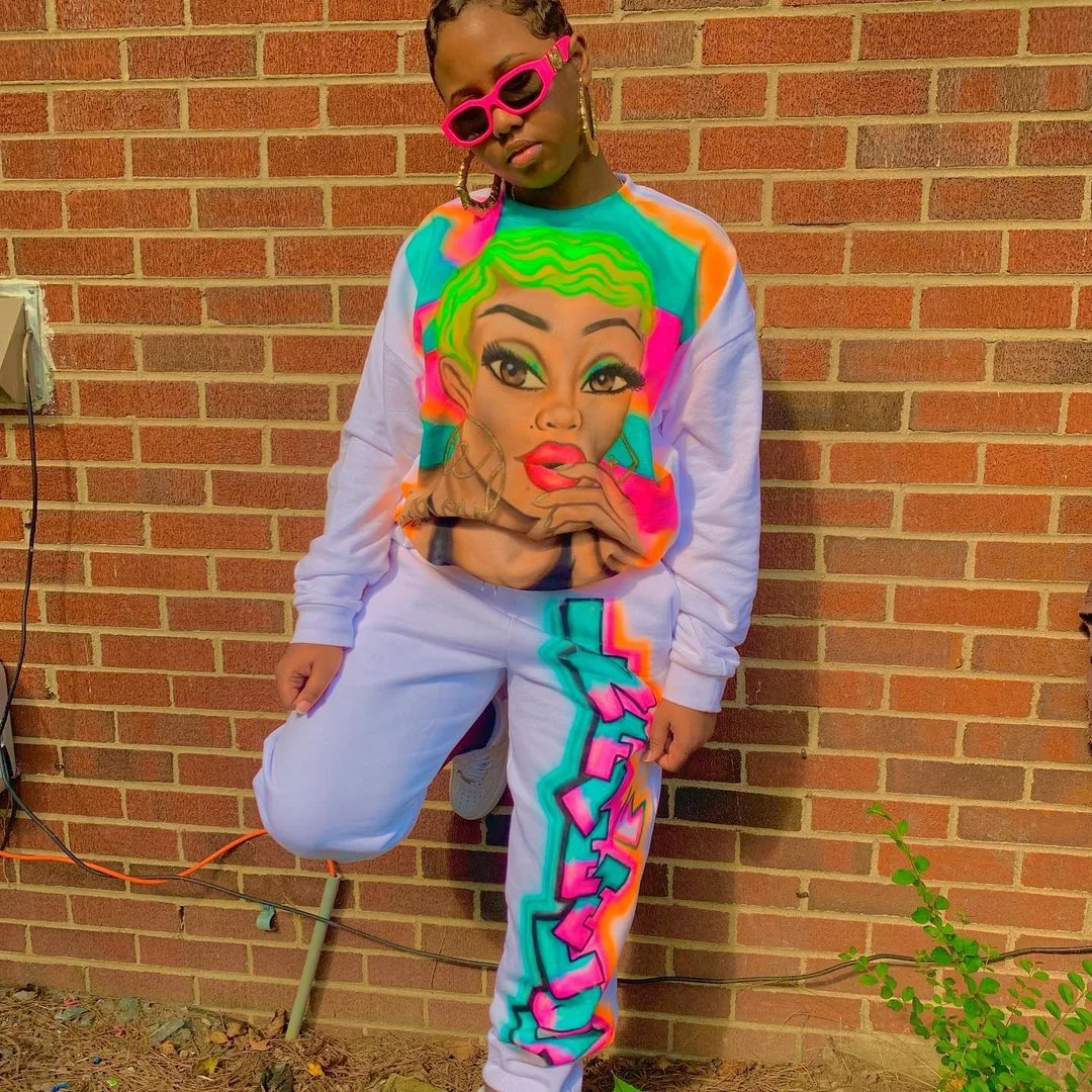 Streetwear 2 Piece Set Women O-Neck Pullover Tracksuit Cartoon Print Long Sleeve Sweatshirt Sweatpants Sweatsuit Jogging Suit
Streetwear 2 Piece Set Women O-Neck Pullover Tracksuit Cartoon Print Long Sleeve Sweatshirt Sweatpants Sweatsuit Jogging Suit