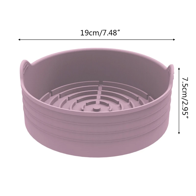 C5AD Air Fryer Silicone Pot Oven Heating Baking Tray Bread Fried Chicken Pizza Basket
C5AD Air Fryer Silicone Pot Oven Heating Baking Tray Bread Fried Chicken Pizza Basket
