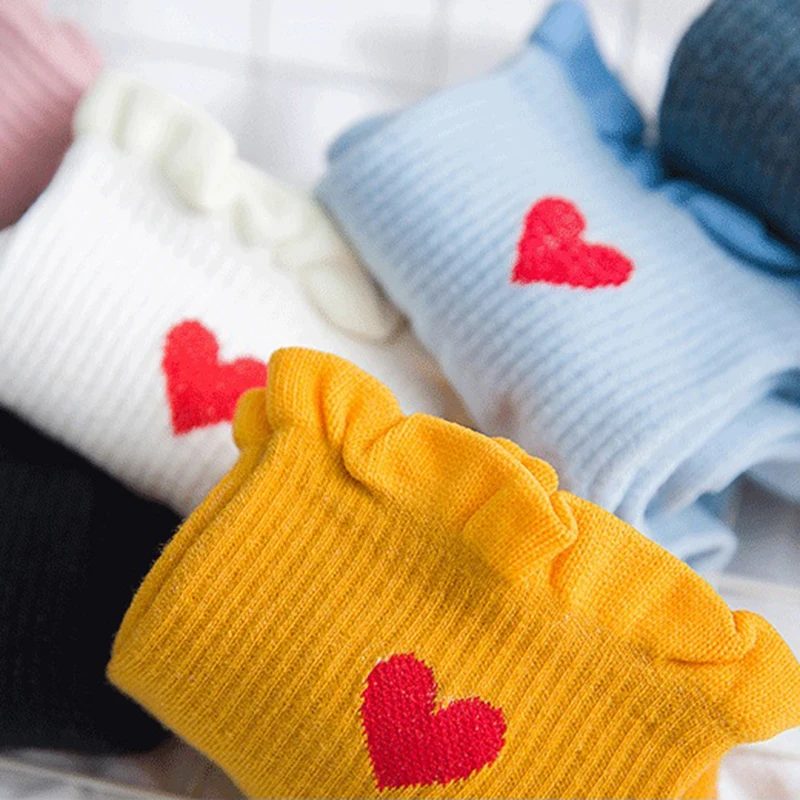 Korean style Women Socks 2019 Summer Cotton Socks Casual Breathable Candy Color Funny Heart Cute Socks lady 1Pair
Korean style Women Socks 2019 Summer Cotton Socks Casual Breathable Candy Color Funny Heart Cute Socks lady 1Pair
