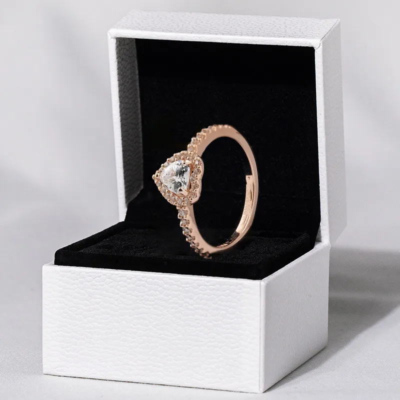 Sparkling Elevated Heart Ring Authentic 925 Sterling Silver Rings For Women With Rose Fits Brand Style Jewelry Free Shipping
Sparkling Elevated Heart Ring Authentic 925 Sterling Silver Rings For Women With Rose Fits Brand Style Jewelry Free Shipping