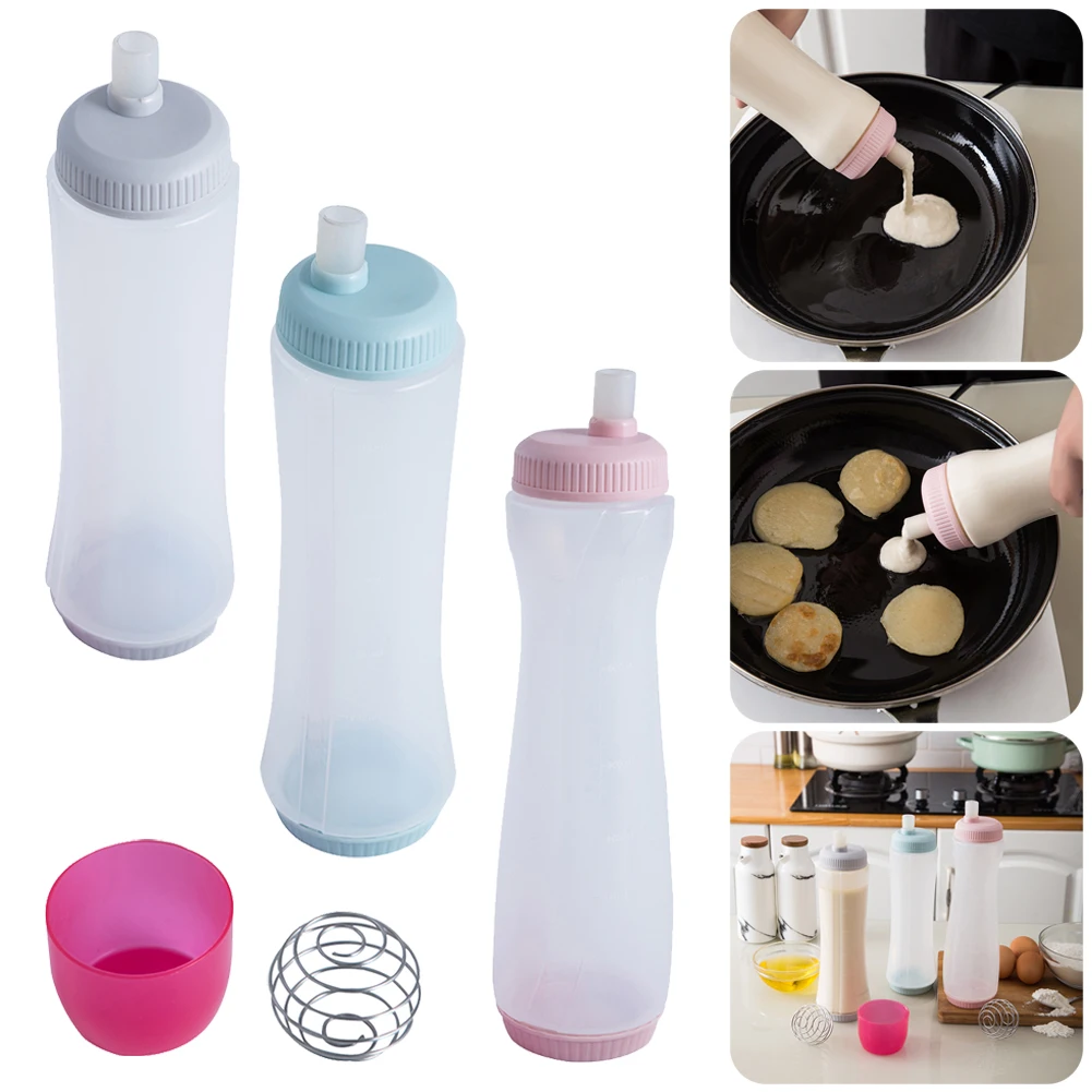 Batter Mixing Bottle Cupcake Waffles Pancake Batter Shaker Bottle With Pancake Dispenser Batter Kitchenware Baking Accessories
Batter Mixing Bottle Cupcake Waffles Pancake Batter Shaker Bottle With Pancake Dispenser Batter Kitchenware Baking Accessories