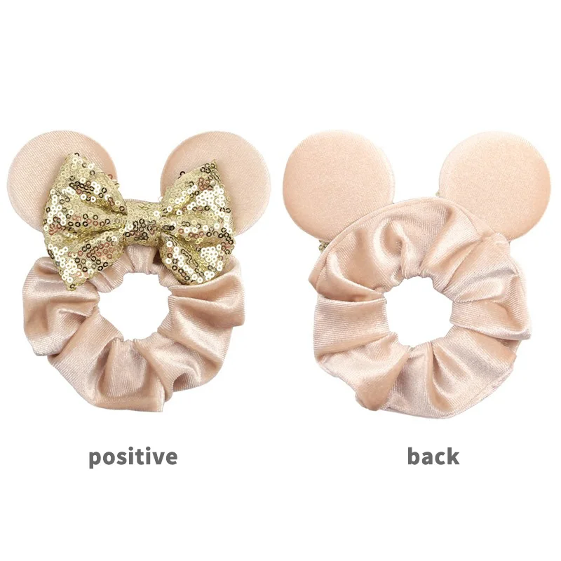 Sequins Bow Elastic Hair Bands Velvet Kids Girl Scrunchies Mouse Ears Elastic Hair Tie Rubber Bands Baby Hair Accessories
Sequins Bow Elastic Hair Bands Velvet Kids Girl Scrunchies Mouse Ears Elastic Hair Tie Rubber Bands Baby Hair Accessories