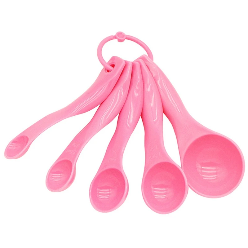 5PCS Plastic Kitchen Measuring Spoons Teaspoon Coffee Sugar Scoop Cake Baking Flour Measuring Cups Kitchen Cooking Tools
5PCS Plastic Kitchen Measuring Spoons Teaspoon Coffee Sugar Scoop Cake Baking Flour Measuring Cups Kitchen Cooking Tools