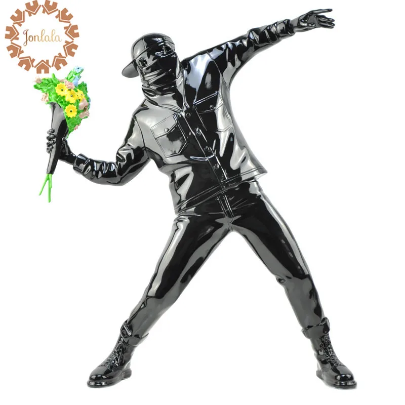 Top Street Art Resin Figurine England Street Art Banksy Sculpture Bomber Polystone Figure Collectible Art
Top Street Art Resin Figurine England Street Art Banksy Sculpture Bomber Polystone Figure Collectible Art