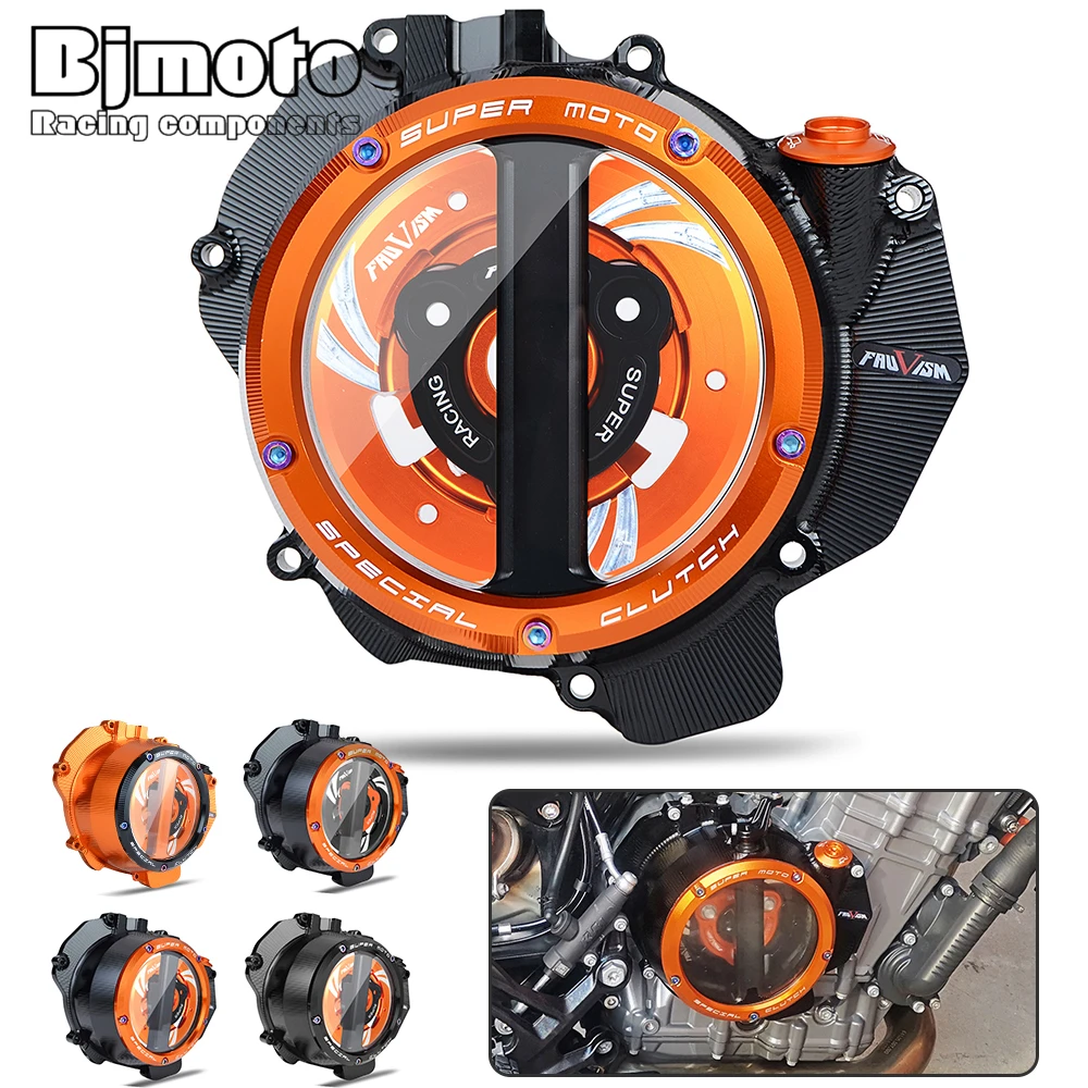 Motorcycle Racing Clear Clutch Case Cover Guard Protector Spring Retainer For DUKE790 2018-2022 790 ADV 2019-2022
Motorcycle Racing Clear Clutch Case Cover Guard Protector Spring Retainer For DUKE790 2018-2022 790 ADV 2019-2022