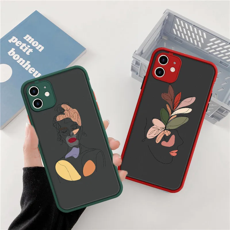 Art Line Painting Phone Case for IPhone 11Pro Max 7 8 Plus X XR XS 6S Plus SE2 Back Cover Flower Bumper Transparent Capa Shells
Art Line Painting Phone Case for IPhone 11Pro Max 7 8 Plus X XR XS 6S Plus SE2 Back Cover Flower Bumper Transparent Capa Shells