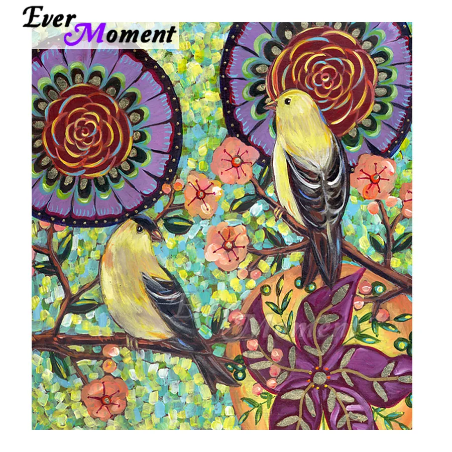 Ever Moment Diamond Painting Full Square Drill Bird on Branch Flower 5D DIY Rhinestone Hobby Art Diamond Embroidery ASF2046
Ever Moment Diamond Painting Full Square Drill Bird on Branch Flower 5D DIY Rhinestone Hobby Art Diamond Embroidery ASF2046