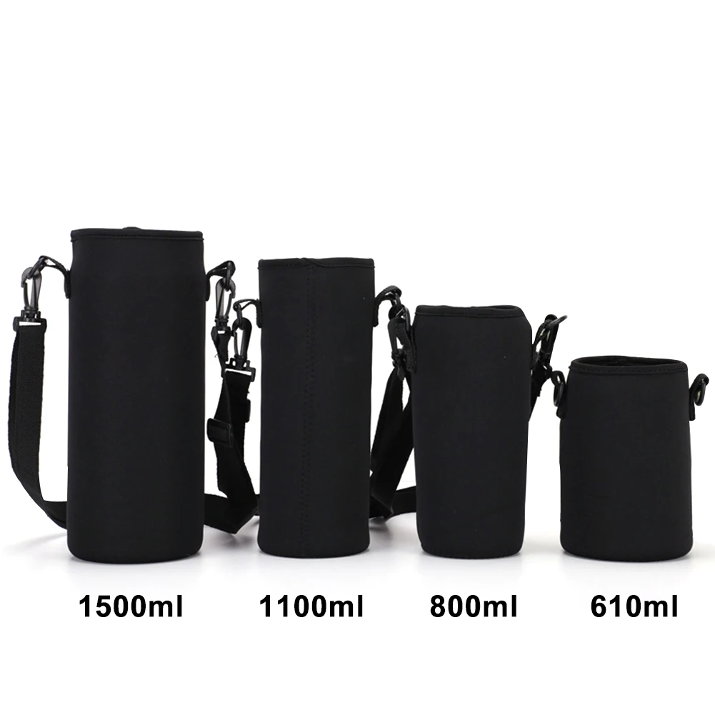 610-1500ml Water Bottle Cover Bag Pouch Water Drink Kettle Pouch Holder Shoulder Strap Bottle Carrier Insulated Bags Outdoor
610-1500ml Water Bottle Cover Bag Pouch Water Drink Kettle Pouch Holder Shoulder Strap Bottle Carrier Insulated Bags Outdoor
