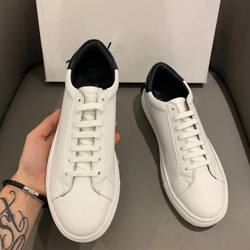 2021 Luxury Sneaker Women Flat Heel Designer Brand Shoes Couples Lace-up Thick Bottom Genuine Leather Platform Shoes Vulcanized
2021 Luxury Sneaker Women Flat Heel Designer Brand Shoes Couples Lace-up Thick Bottom Genuine Leather Platform Shoes Vulcanized