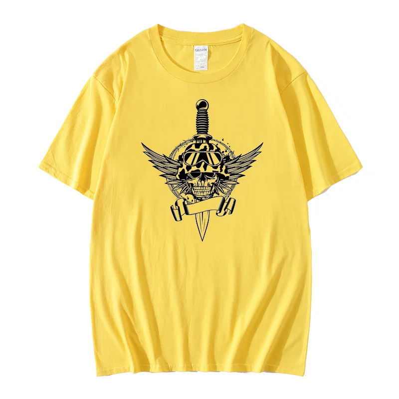 Cotton T-shirt sword skull men's T-shirt fashion men's women's casual T-shirt street fashion T-shirt
Cotton T-shirt sword skull men's T-shirt fashion men's women's casual T-shirt street fashion T-shirt