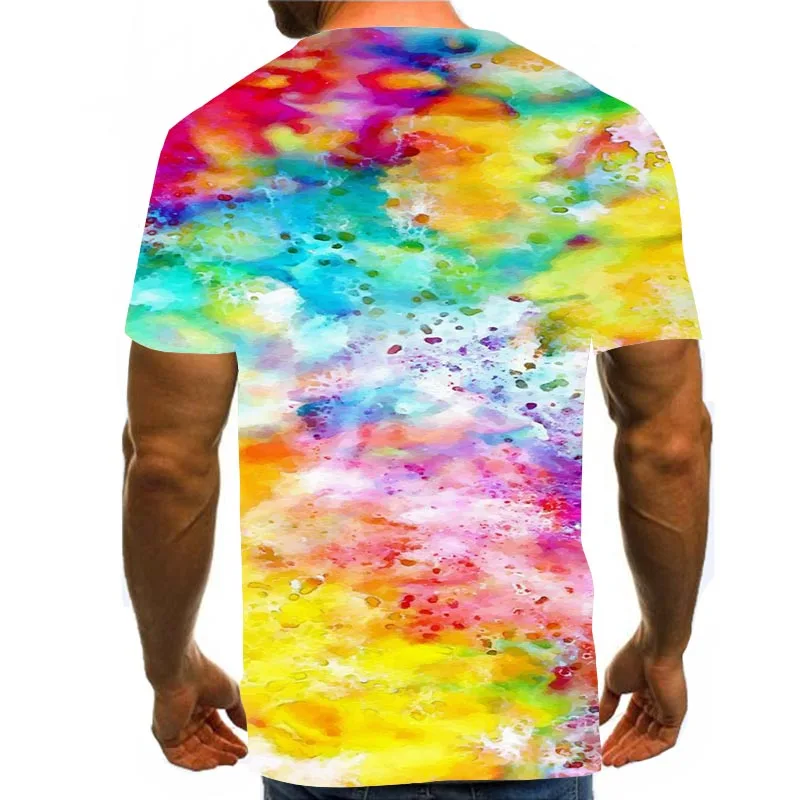 Men Graphic T Shirts 3D Print Shirt Round Neck Summer Short Sleeve Daily Tops Colorful Tees Rainbow
Men Graphic T Shirts 3D Print Shirt Round Neck Summer Short Sleeve Daily Tops Colorful Tees Rainbow
