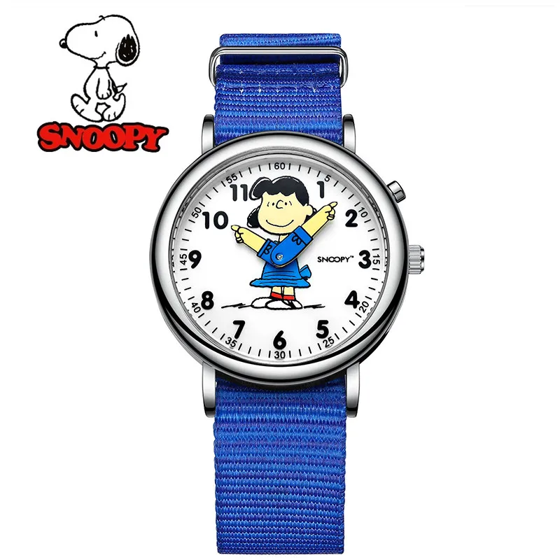 Женские часы Snoopy женские креативные детские милые кварцевые наручные брендовые