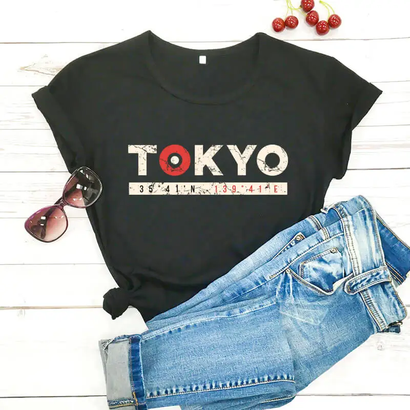 Tokyo City Graphic Print 100%Cotton Women T Shirt Unisex Funny Summer Casual Short Sleeve Top Country Life Shirt Vacation Tee
Tokyo City Graphic Print 100%Cotton Women T Shirt Unisex Funny Summer Casual Short Sleeve Top Country Life Shirt Vacation Tee