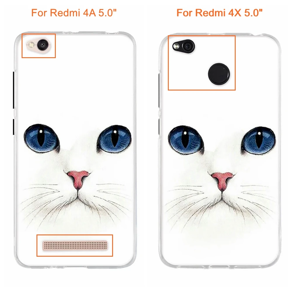 Чехол из ТПУ для Xiaomi Redmi 6A 6 мягкий силиконовый чехол с милыми кошками и принтом