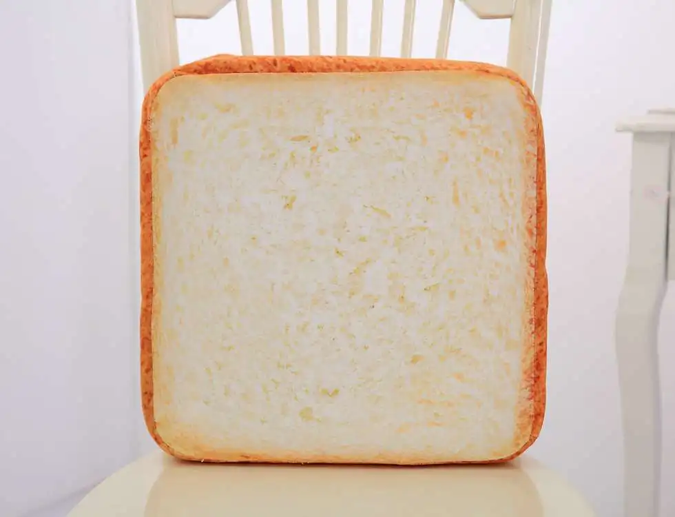 Toast Plush Pillow Toy Same Paragraph Toast Bread Slice Cushion Kawaii Pillow Food Pillow
Toast Plush Pillow Toy Same Paragraph Toast Bread Slice Cushion Kawaii Pillow Food Pillow