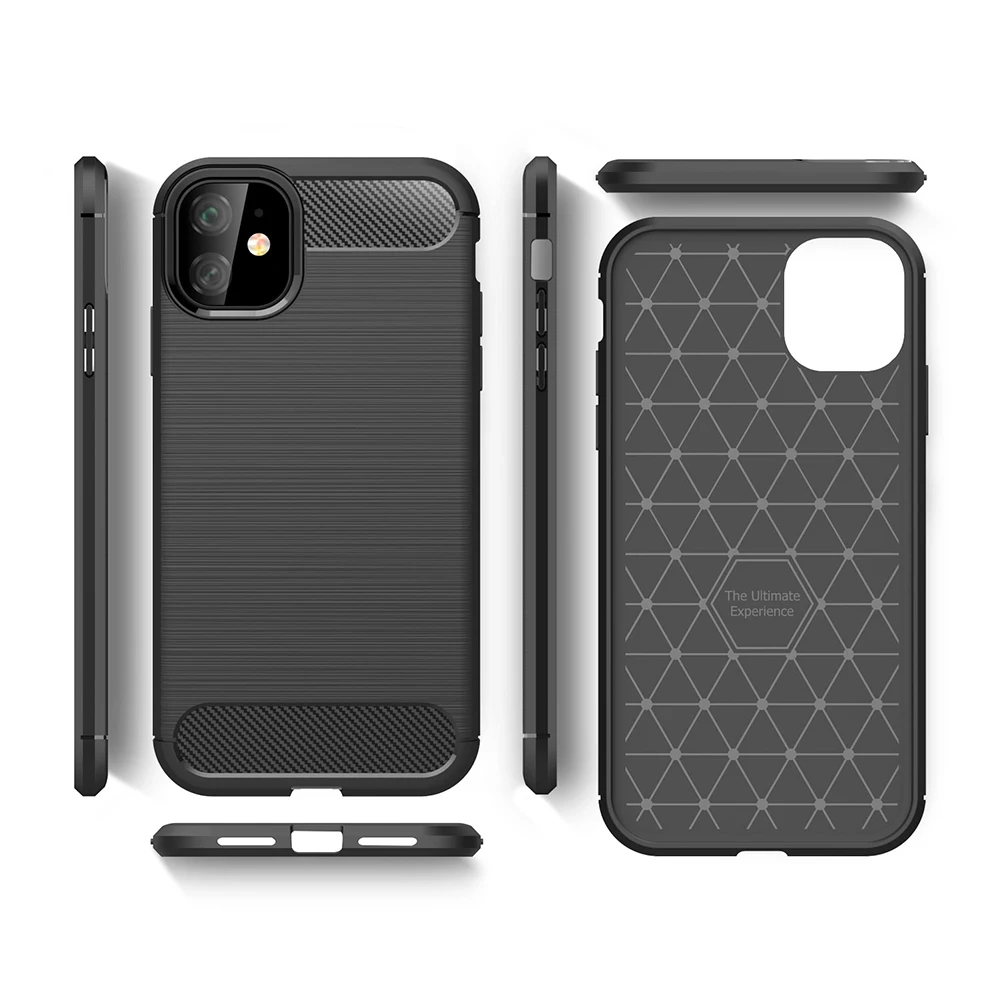 For Apple iPhone SE 2020/11 Pro Max/11 Pro/11/XS MAX/XR/XS/X/7P/8P/7/8 Carbon Fiber Silicone Phone Case TPU Shockproof Cover
For Apple iPhone SE 2020/11 Pro Max/11 Pro/11/XS MAX/XR/XS/X/7P/8P/7/8 Carbon Fiber Silicone Phone Case TPU Shockproof Cover