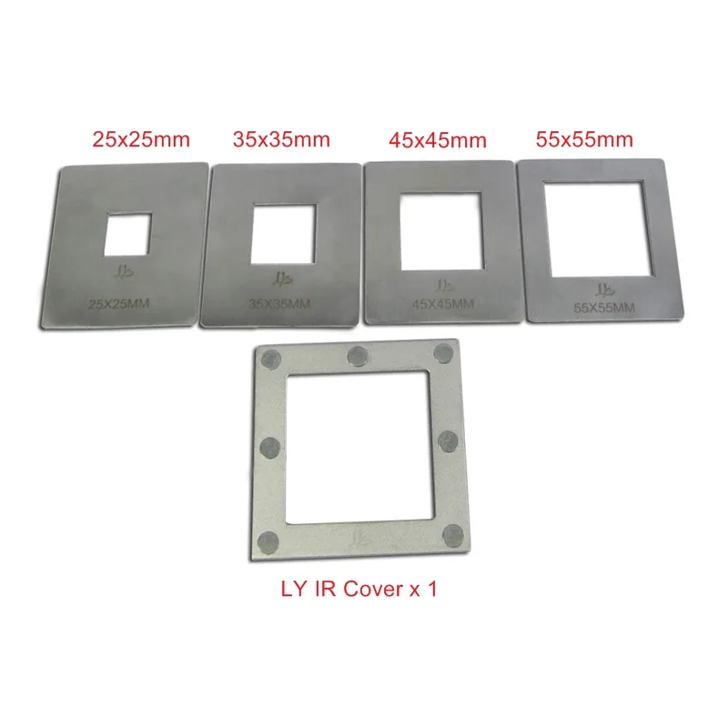 LY IR Mate Reflector IR Cover Upper Heater Reflectors Set Universal For Infrared BGA Rework station
LY IR Mate Reflector IR Cover Upper Heater Reflectors Set Universal For Infrared BGA Rework station
