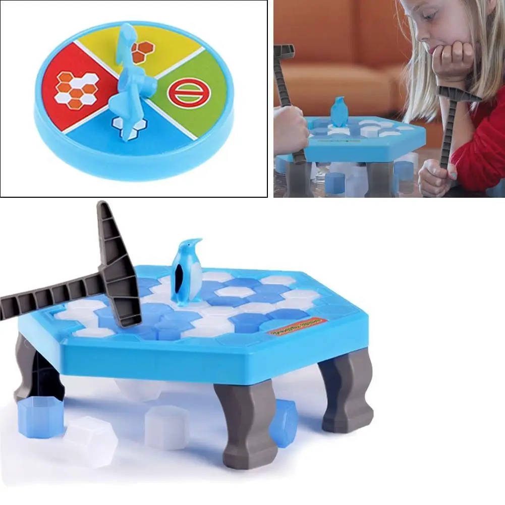 Новая популярная ловушка для пингвина игра ледяного Разрушителя детская игрушка