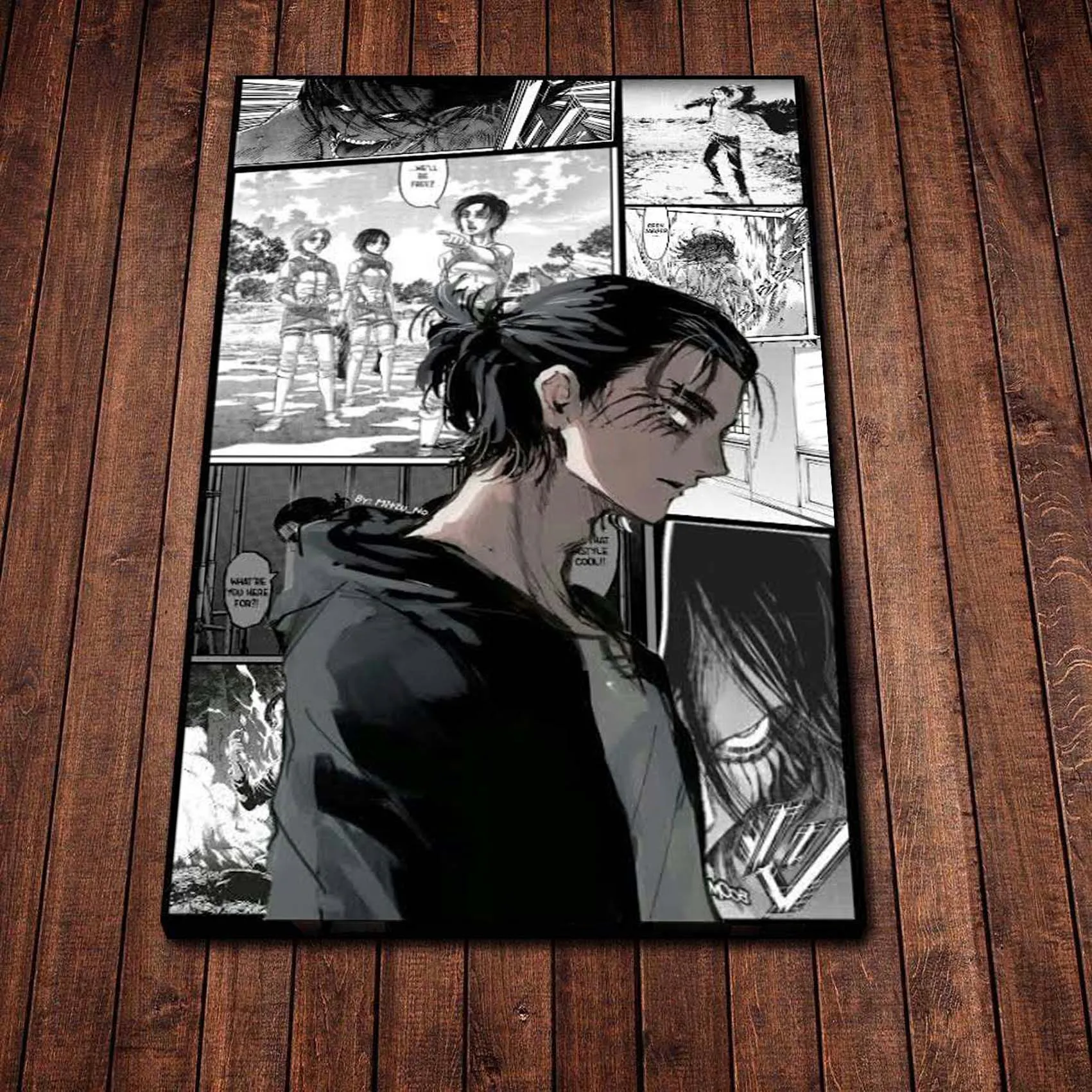 Attack On Titan Anime Eren Yeager Pictures Canvas Painting Poster HD Prints Wall Art Modular Nordic Living Room Home Decor Frame
Attack On Titan Anime Eren Yeager Pictures Canvas Painting Poster HD Prints Wall Art Modular Nordic Living Room Home Decor Frame