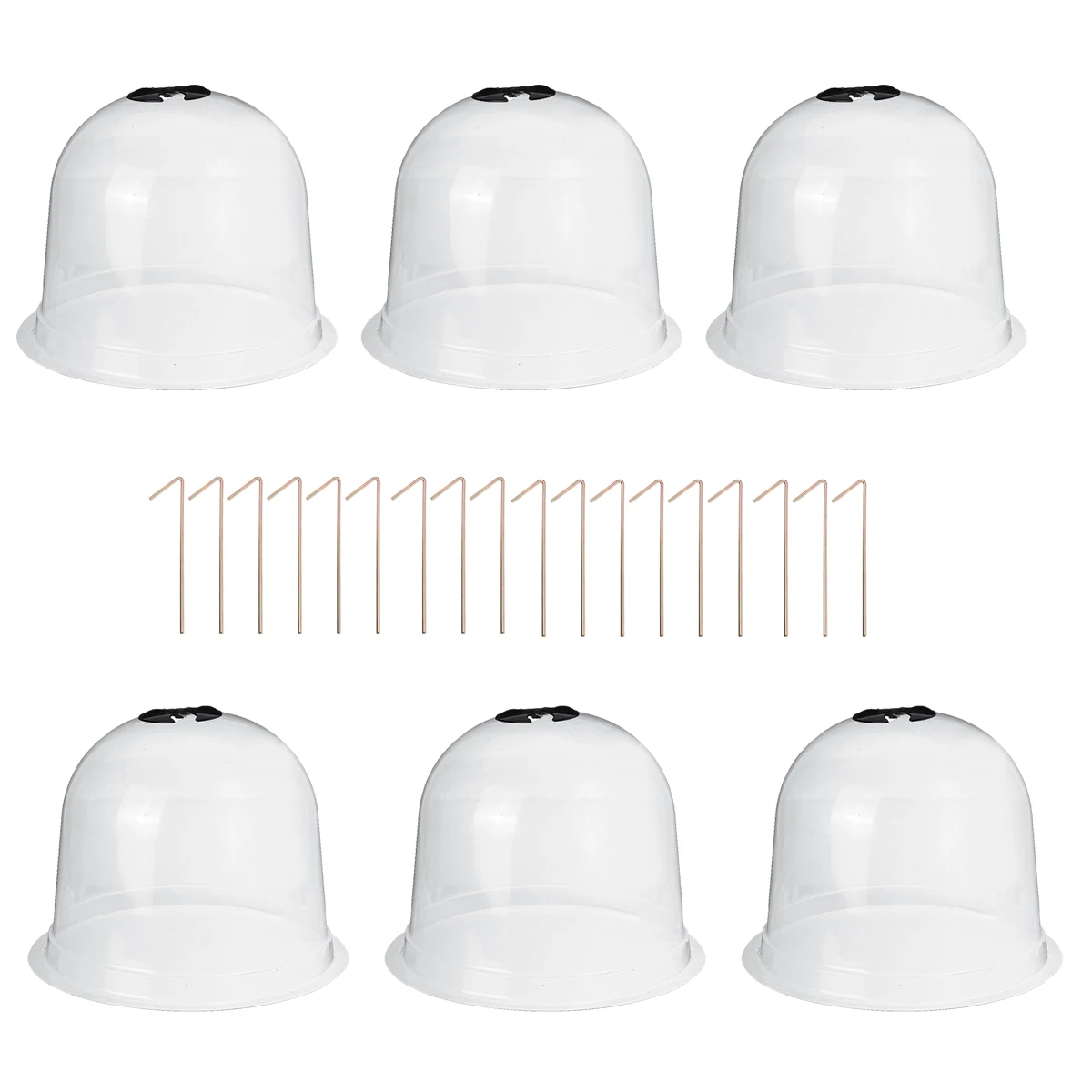 6/12PCS 26x21CM Plastic Greenhouse Garden Plant Bell Cover Seeds Germination Cover Guard Freeze Protection Dome
6/12PCS 26x21CM Plastic Greenhouse Garden Plant Bell Cover Seeds Germination Cover Guard Freeze Protection Dome