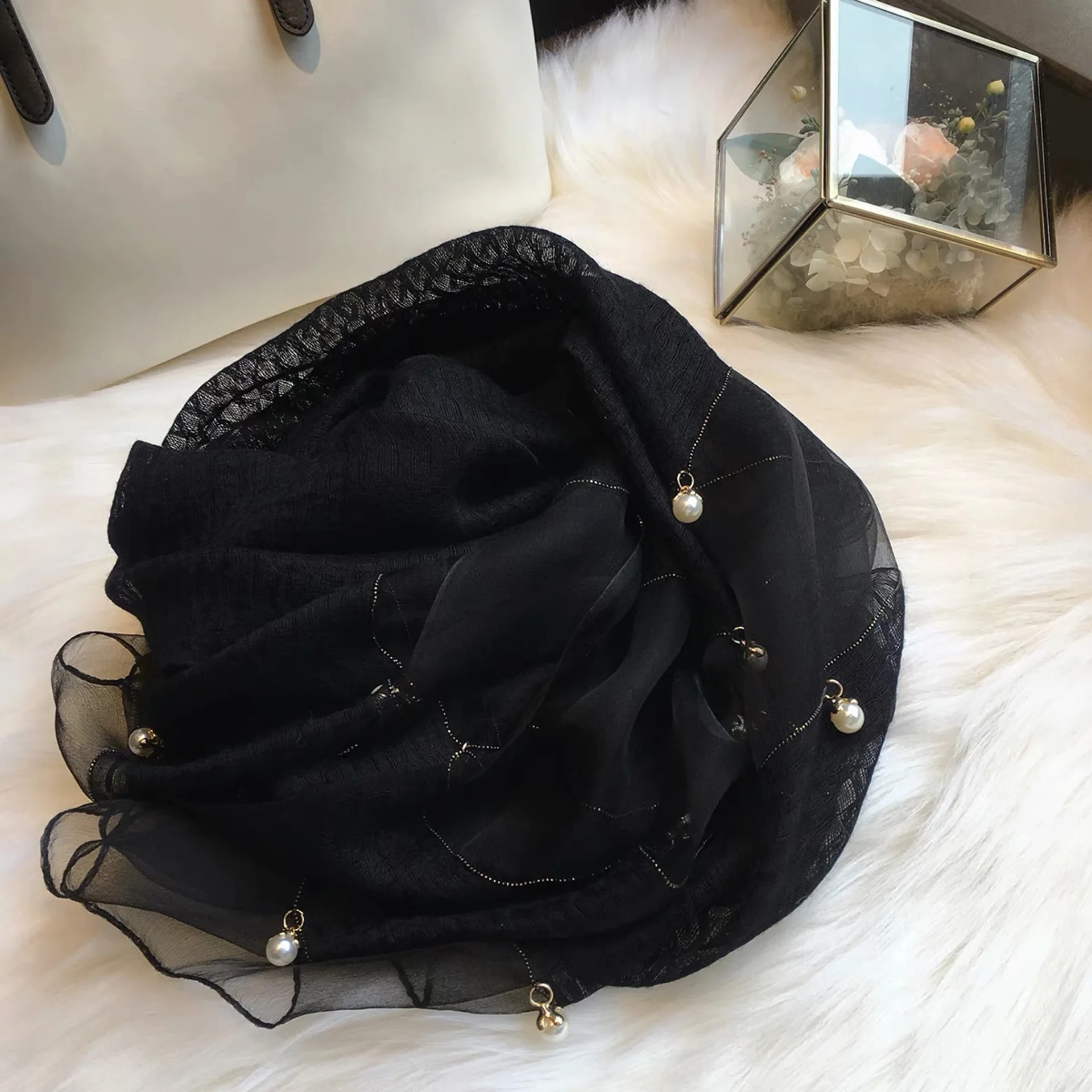 New Silk Scarf women fashion Printed Scarves Hair Tie Flower Leopard Striped Ribbon black
New Silk Scarf women fashion Printed Scarves Hair Tie Flower Leopard Striped Ribbon black