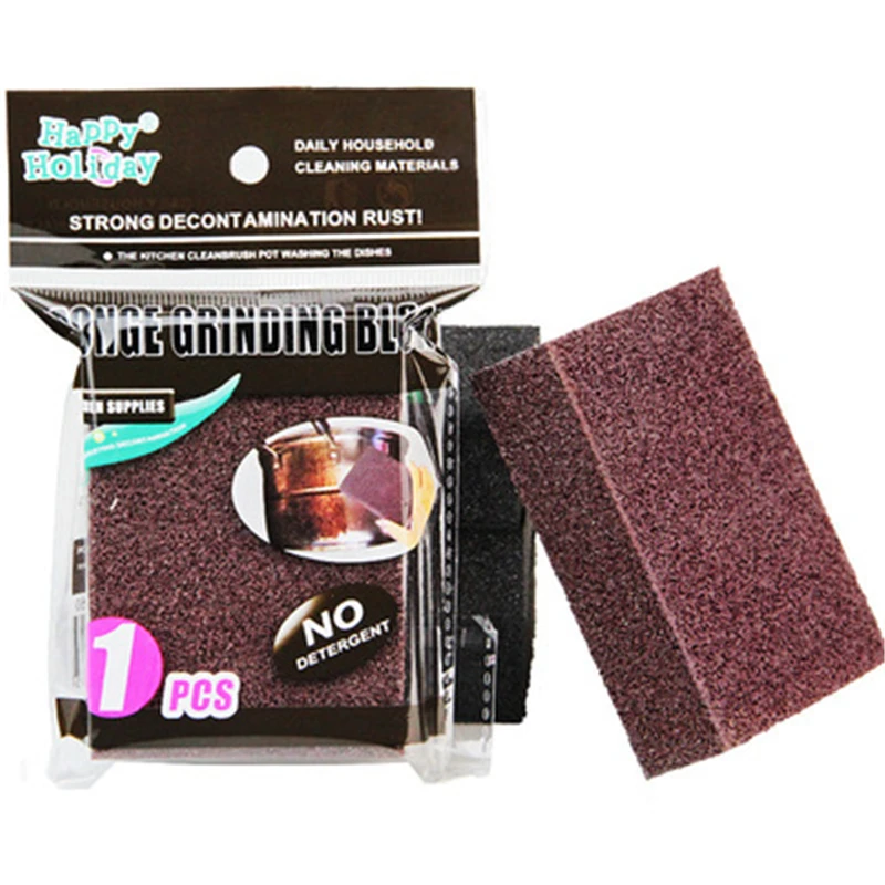 Sponge Magic Eraser Carborundum Removing Rust Brush Dish Pot Cleaning Brush Cotton Gadget Descaling Clean Rub Pot Kitchen Tool
Sponge Magic Eraser Carborundum Removing Rust Brush Dish Pot Cleaning Brush Cotton Gadget Descaling Clean Rub Pot Kitchen Tool