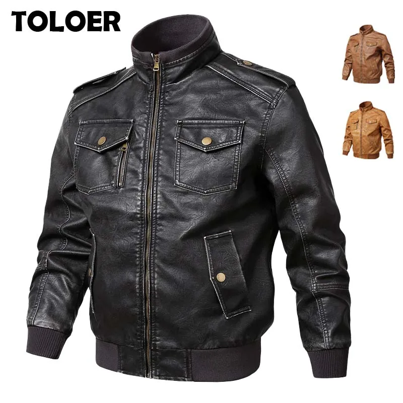 Mens Leather Jackets High Quality Motorcycle Jacket Male Faux Leather Coats Men 2021 Spring Men Clothes Drop Shipping Plus Size
Mens Leather Jackets High Quality Motorcycle Jacket Male Faux Leather Coats Men 2021 Spring Men Clothes Drop Shipping Plus Size