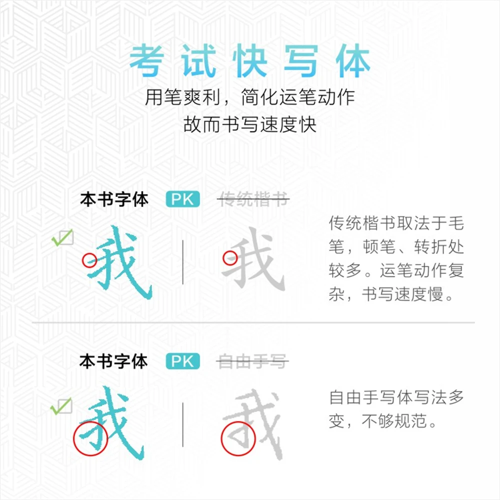 Hard Pen Calligraphy Practice Copybook, Regular Script, Quickly Write A General Zanglei Book Junior And High School Students, A
Hard Pen Calligraphy Practice Copybook, Regular Script, Quickly Write A General Zanglei Book Junior And High School Students, A