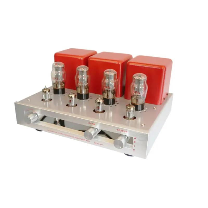 Ламповый усилитель MC34-B19 6P3, встроенный двухтактный усилитель HIFI EXQUIS, Выходная мощность: 22 Вт x 2 
Ламповый усилитель MC34-B19 6P3, встроенный двухтактный усилитель HIFI EXQUIS, Выходная мощность: 22 Вт x 2