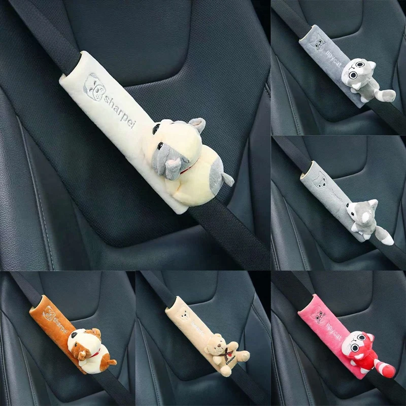 Car Seat Belt Cover Shoulder Strap Cushion Cartoon Car Styling Seatbelt Shoulder Protector Auto Neck Support Cushion Pad
Car Seat Belt Cover Shoulder Strap Cushion Cartoon Car Styling Seatbelt Shoulder Protector Auto Neck Support Cushion Pad