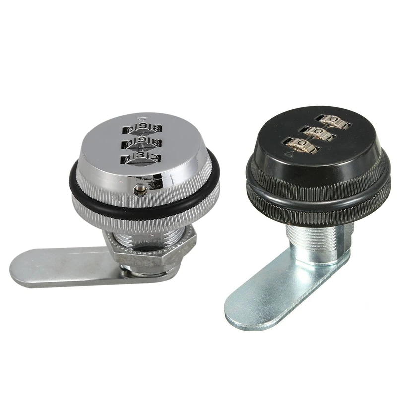 2 Pcs Alloy Code Combination Cam Lock Keyless Post Mail Box Cabinet RV 3 Dial , Black & Silver
2 Pcs Alloy Code Combination Cam Lock Keyless Post Mail Box Cabinet RV 3 Dial , Black & Silver
