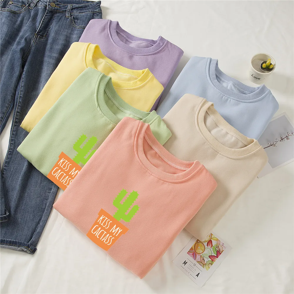 Kawaii Cartoon Printed Sweatshirt Casual Pullover Cotton Harajuku Oversized Sweatshirt Basic Long Sleeve Hooded Sudadera Mujer
Kawaii Cartoon Printed Sweatshirt Casual Pullover Cotton Harajuku Oversized Sweatshirt Basic Long Sleeve Hooded Sudadera Mujer