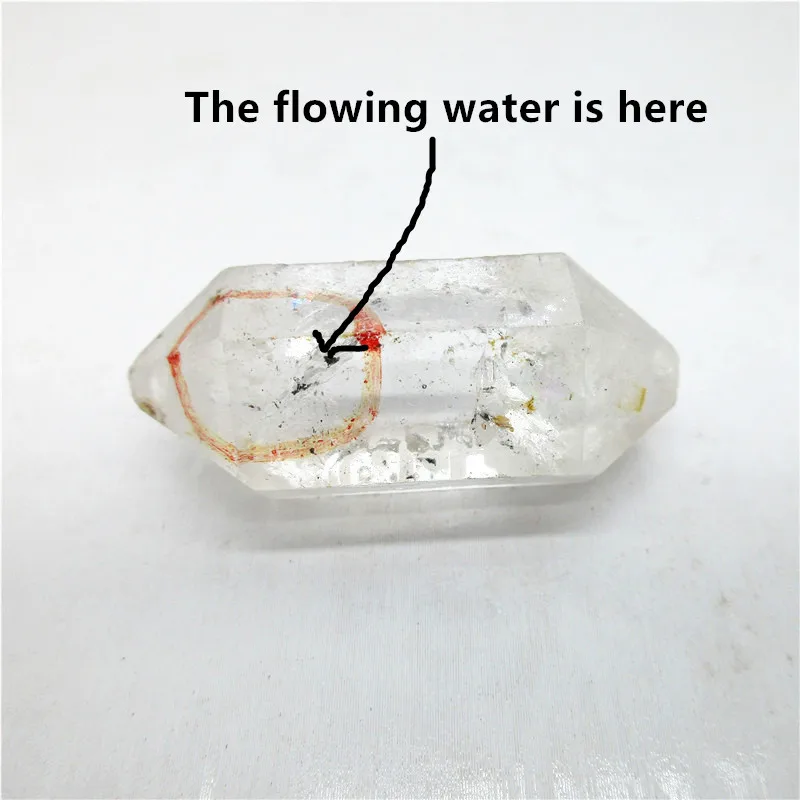 14 г водный Пузырь камень "бегущая вода" натуральный белый кварц кристалл двойные очки палочки рок обелиск минеральной образца
14 г водный Пузырь камень "бегущая вода" натуральный белый кварц кристалл двойные очки палочки рок обелиск минеральной образца