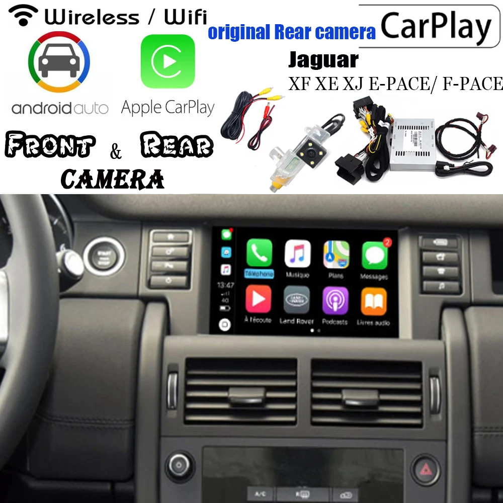 Беспроводная камера Carplay для Jaguar XF XE XJ оригинальная фронтальная заднего вида с