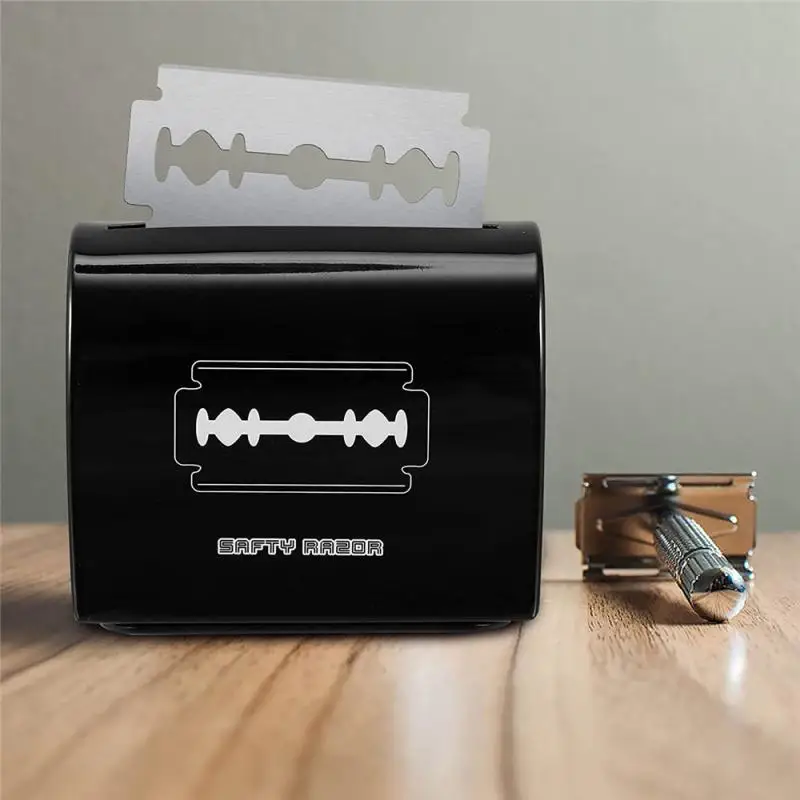 1Pc Razor Blades Disposal Storage Case Blades Dispenser Case Bathroom Shaver Holder Men Beard Shaver Storage Box Razor Blades 
1Pc Razor Blades Disposal Storage Case Blades Dispenser Case Bathroom Shaver Holder Men Beard Shaver Storage Box Razor Blades