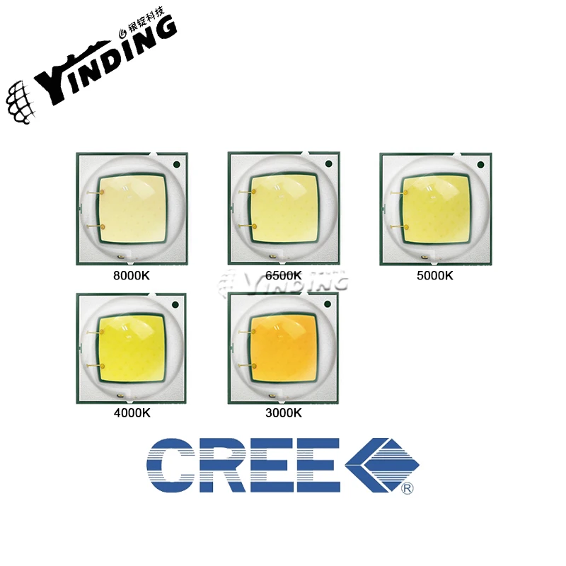

5pcs Cree XLamp XML2 light beads Warm White 10W high Power LED 5050 T6 U2 U3 DIY torch light source with car headlights