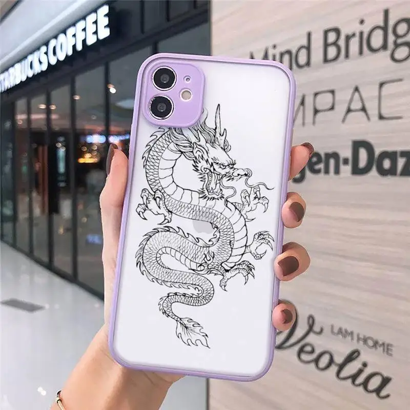 Retro animal Chinese dragon Phone Cases matte transparent For iphone 7 8 11 12 plus mini x xs xr pro max cover
Retro animal Chinese dragon Phone Cases matte transparent For iphone 7 8 11 12 plus mini x xs xr pro max cover