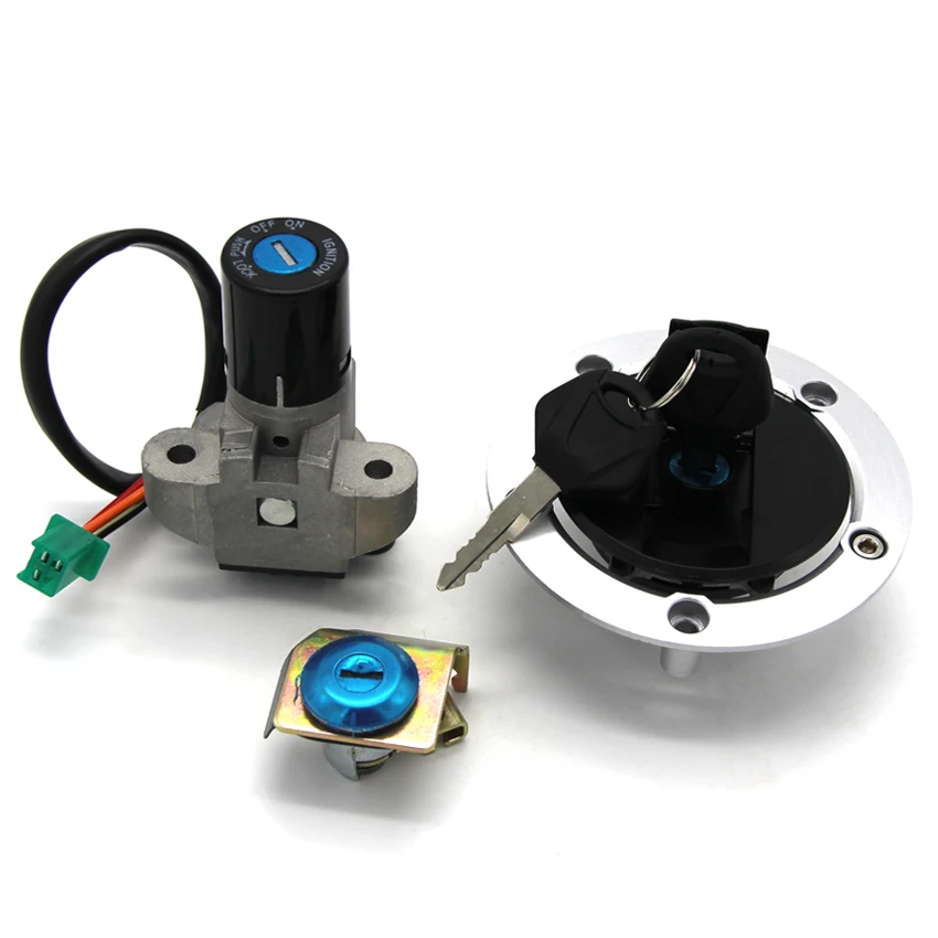 Motorcycle Fuel Gas Cap Ignition Switch Seat Lock with Key Kit For Suzuki GW250 Inazuma 2014 2015 2016 2017 GSXR250 37101-48860
Motorcycle Fuel Gas Cap Ignition Switch Seat Lock with Key Kit For Suzuki GW250 Inazuma 2014 2015 2016 2017 GSXR250 37101-48860