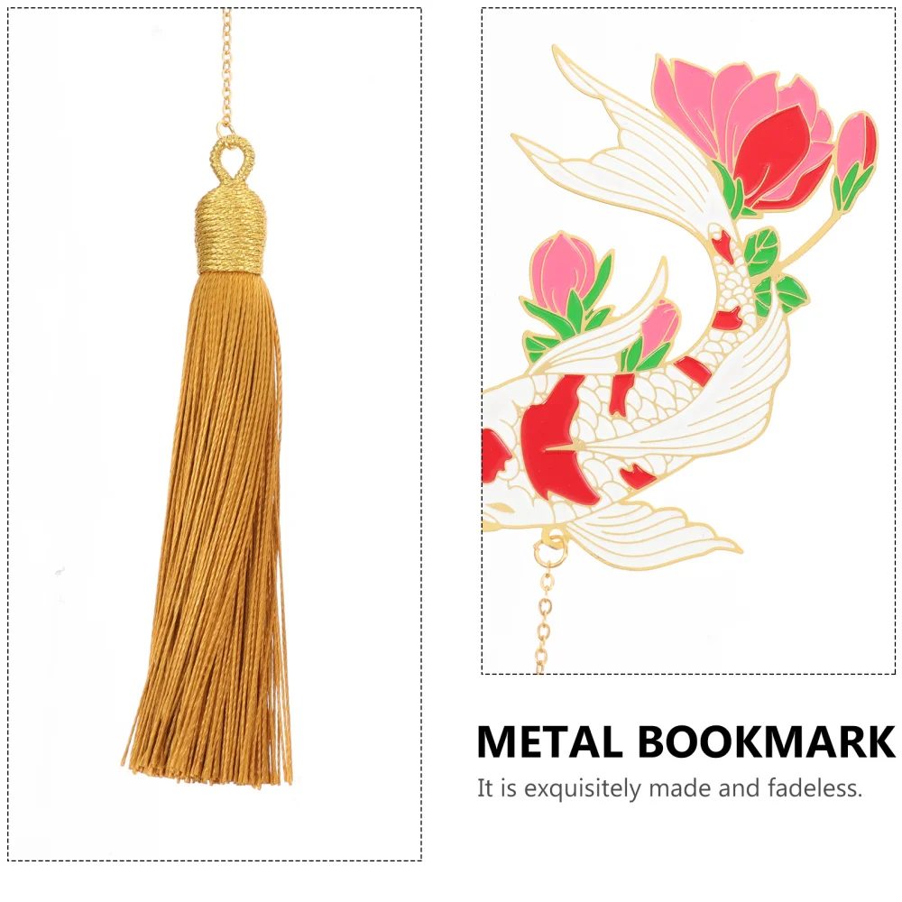 Creative Bookmarks Delicate Metal Bookmarks Students Bookmarker with Tassel 
Creative Bookmarks Delicate Metal Bookmarks Students Bookmarker with Tassel