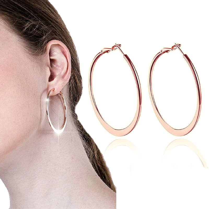 Trendy Women's Earrings Rose Gold Dangle Studs Earring For Women Lady Beautiful Jewelry Gift
Trendy Women's Earrings Rose Gold Dangle Studs Earring For Women Lady Beautiful Jewelry Gift