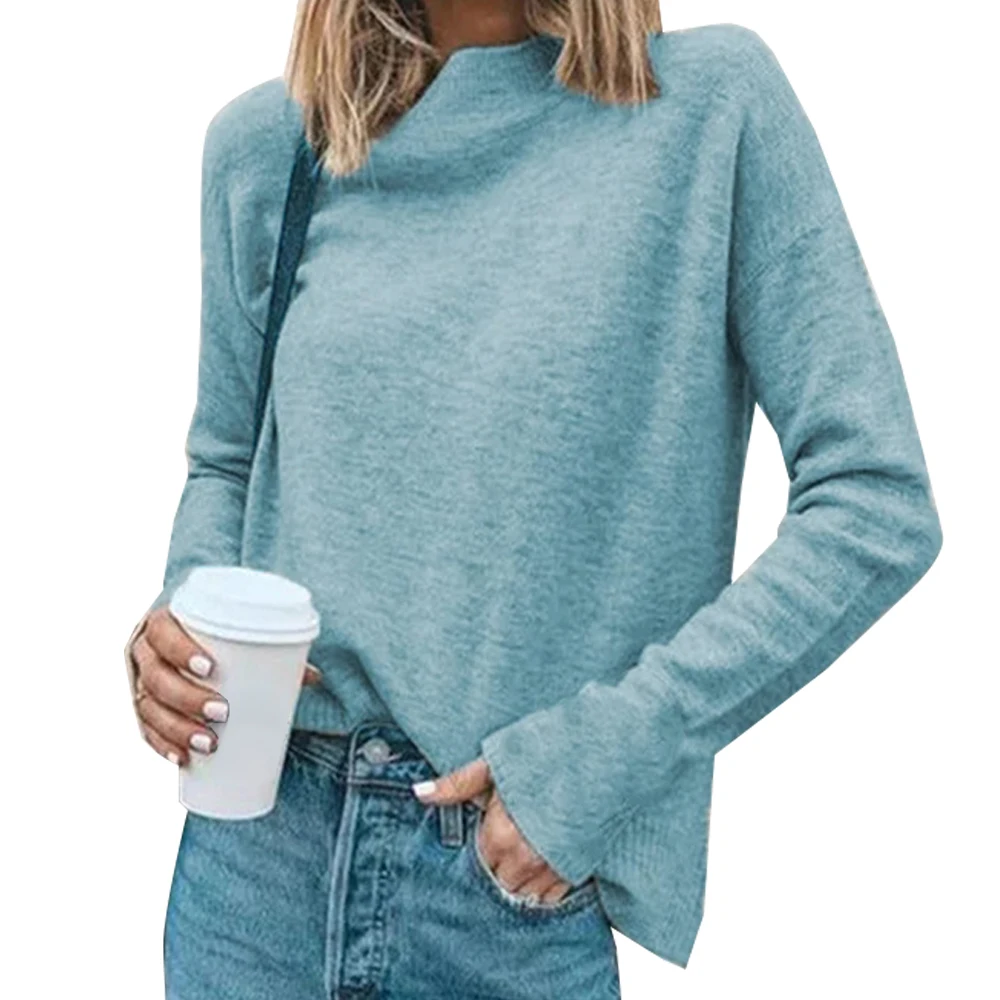 VICABO Solid Color Autumn Winter Women Swearters Oversize Casual Full Sleeve Turtleneck Jumper Clothing Ladies Knit Pullovers
VICABO Solid Color Autumn Winter Women Swearters Oversize Casual Full Sleeve Turtleneck Jumper Clothing Ladies Knit Pullovers