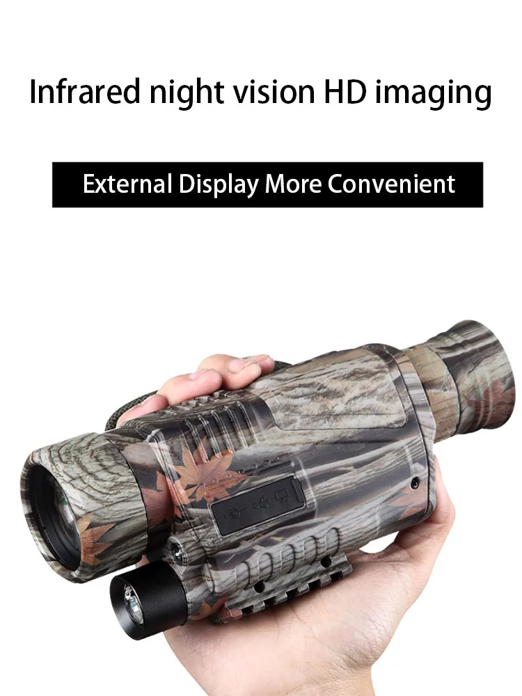 Монокуляр 5x40, инфракрасный, цифровой, ночного видения, с картой памяти 32 Гб, TF, дальностью 200 м
Монокуляр 5x40, инфракрасный, цифровой, ночного видения, с картой памяти 32 Гб, TF, дальностью 200 м