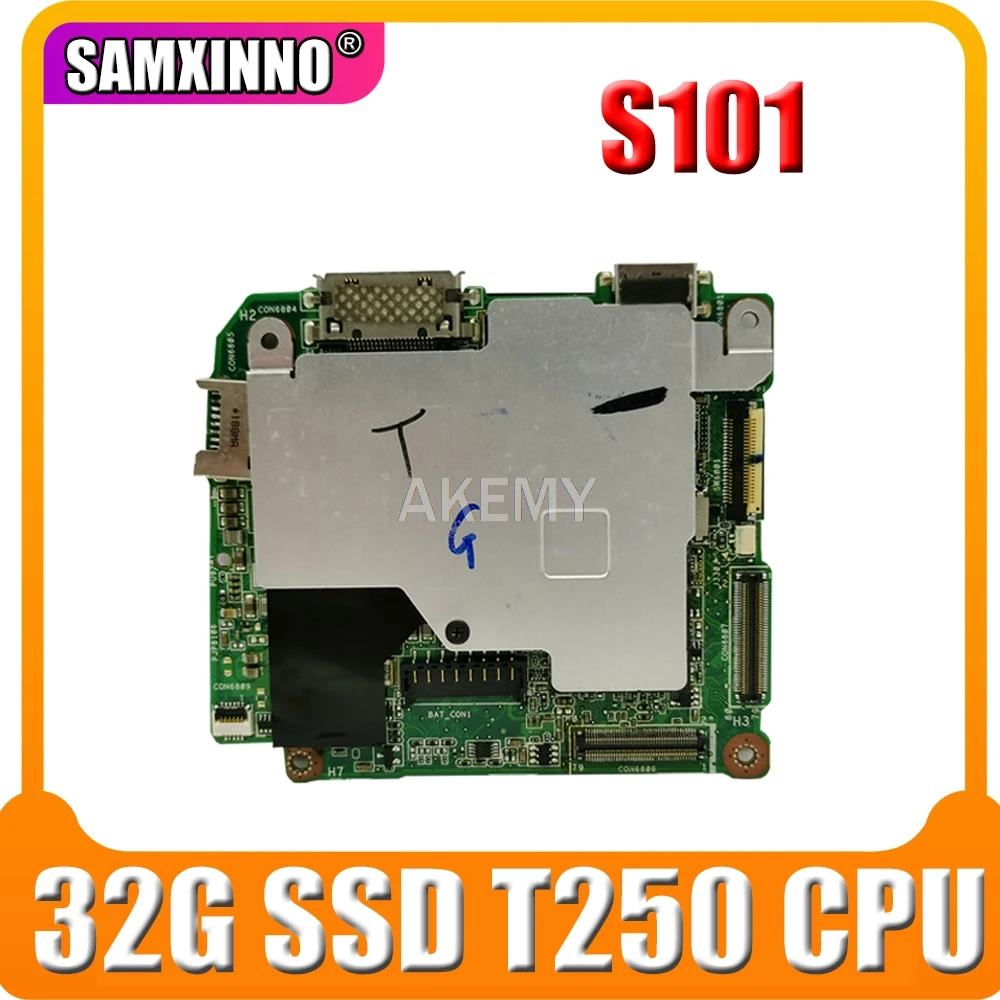Новинка! Оригинал для For Asus EeePC S101 планшеты материнская плата mianboard логическая плата W 1G RAM T250 CPU 32G SSD
Новинка! Оригинал для For Asus EeePC S101 планшеты материнская плата mianboard логическая плата W 1G RAM T250 CPU 32G SSD