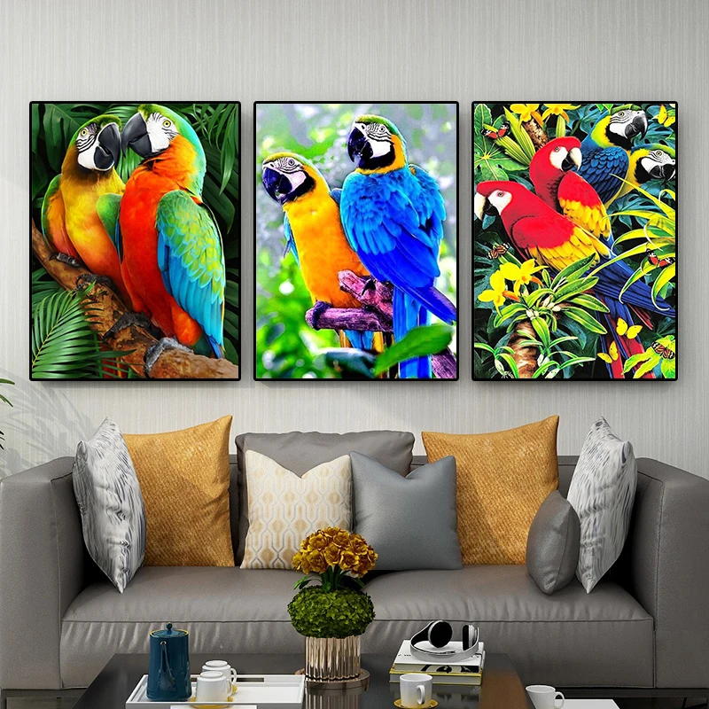 Nordic Parrot Couple Canvas Painting постеры Hа Cтену Birds Animal Art Poster Prints Modern Living Room Bedroom Home Decoration
Nordic Parrot Couple Canvas Painting постеры Hа Cтену Birds Animal Art Poster Prints Modern Living Room Bedroom Home Decoration