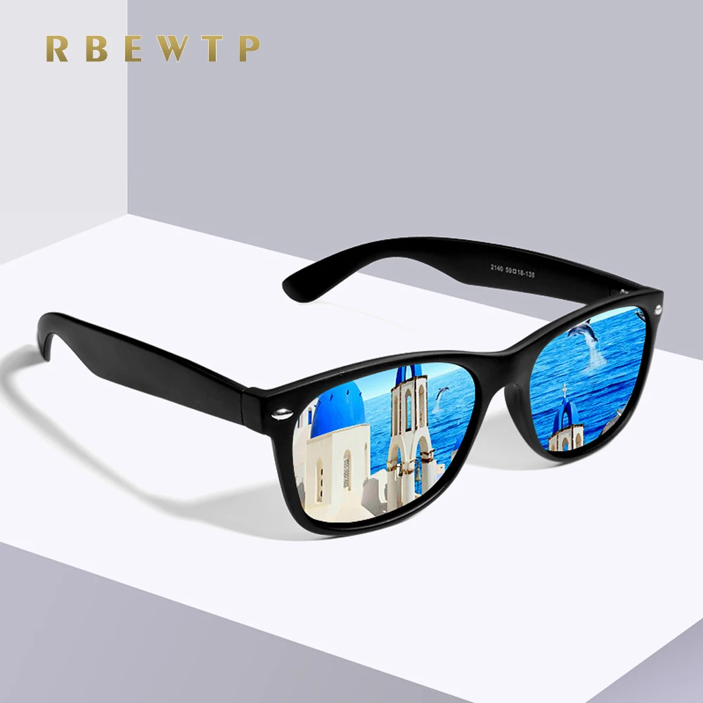 RBEWTP 2019 модные поляризационные солнцезащитные очки мужские для вождения с